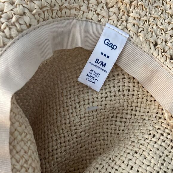 Beach Hat by Gap S/M Floppy Paper Sun Hat - Picture 3 of 3